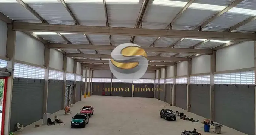 GALPÃO NOVO, 3116m² AC., TERRENO 4.000m², 4 DOCAS, ZONA INDL. EM COTIA