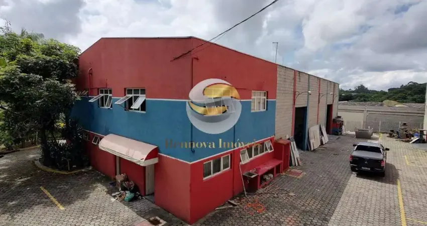 Galpão para LOCAÇÃO com 1000 m² área fabril no Embu, fácil acesso