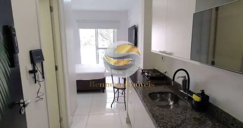 STÚDIO 22m² MOBILIADO E EQUIPADO, LOCAÇÃO IMEDIATA. JDM DAS VERTENTES