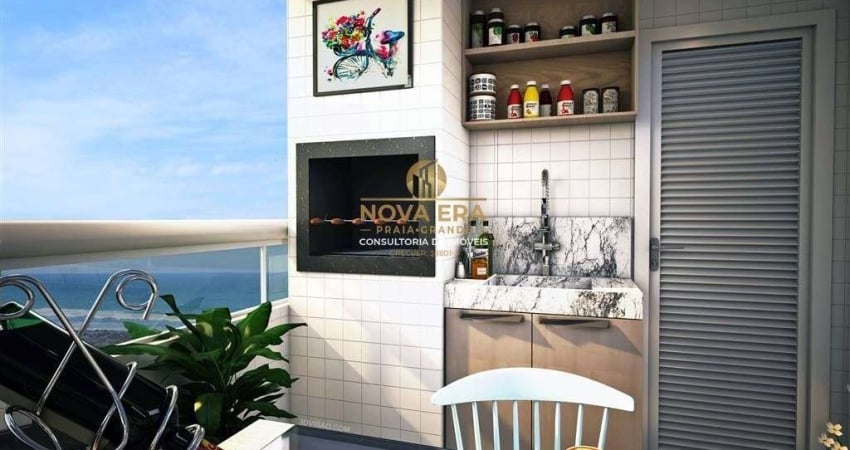 R$ 48 Mil de Entrada ! Apto 2 Dormts 1 Suíte C/Varanda Gourmet,1 vaga, Lazer Top