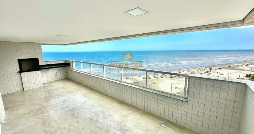 Alto Padrão Frente Mar !! R$ 480 Mil De entrada - 3 Dormts C/Varanda Vista Mar