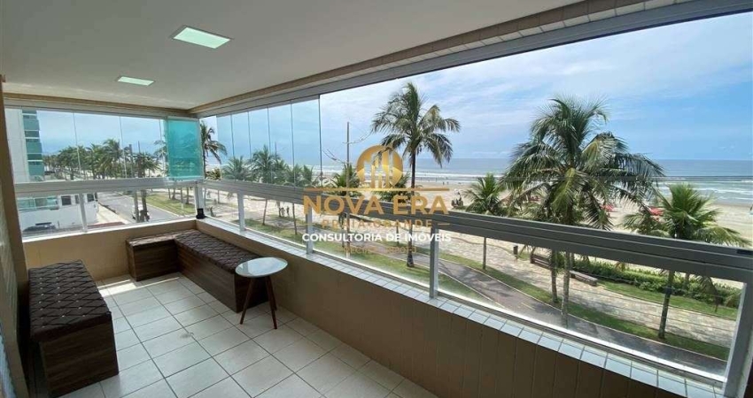 FRENTE MAR!!! MARAVILHOSO APTO 3DORMT, VISTA MAR, LAZER NA COBERTURA R$ 1.2 MIL.