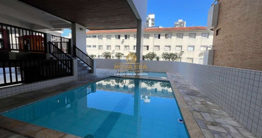 PRAIA, 2 dorm, 1 suíte, 1 vaga, lazer, 93 m2, 459mil, aceita banco