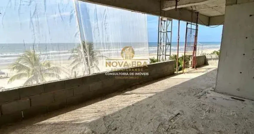 EXCLUSIVO, FRENTE MAR, R$ 117 MIL DE ENTRADA, 3 SUITES, 137M²a.u, PORCELANATO