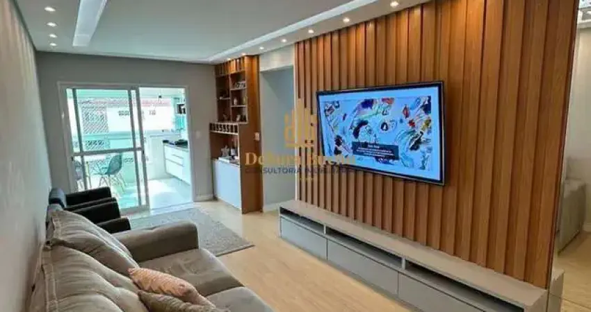 Boqueirão Mobiliado R$ 720 Mil - 2 dorm 1 suíte C/Varanda &amp; Lazer de clube