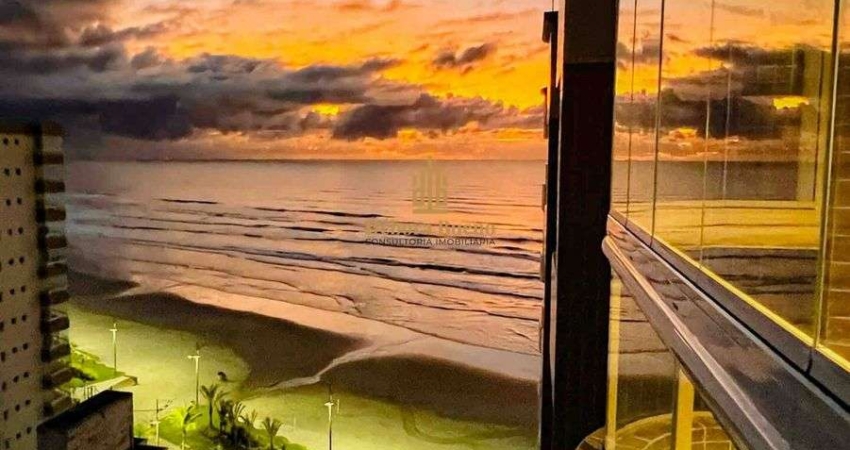 LINDA VISTA MAR !!! MOBILIADO POR R$ 630 MIL LAZER COMPLETO 2DORM 1SUITE 1VAGA