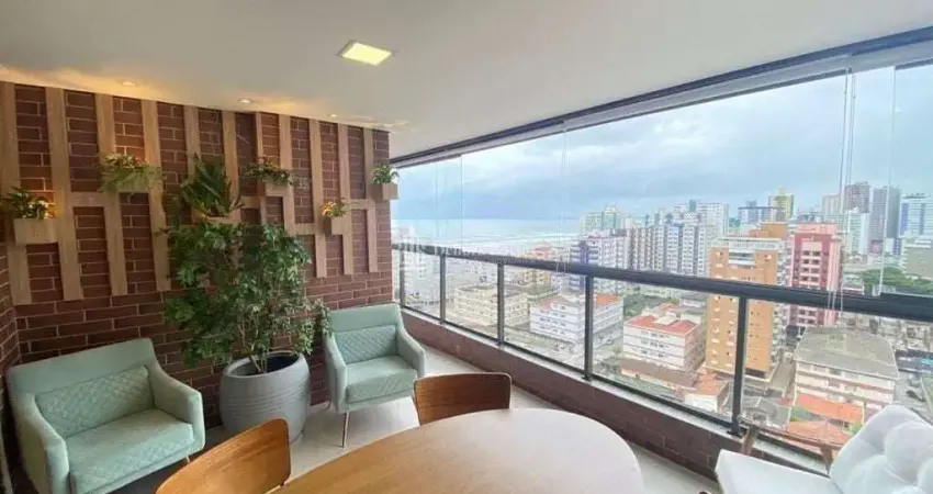 Alto padrao !! mobiliado guilhermina proximo praia 3suite 2vagas lazer completo