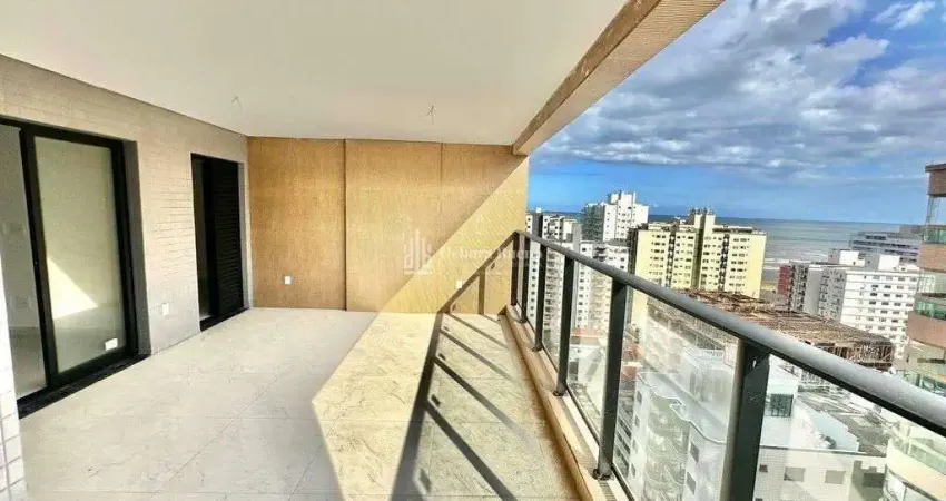 Alto padrão r$ 950 mil - vista mar 3 suítes c/varanda gourmet e 2 vagas