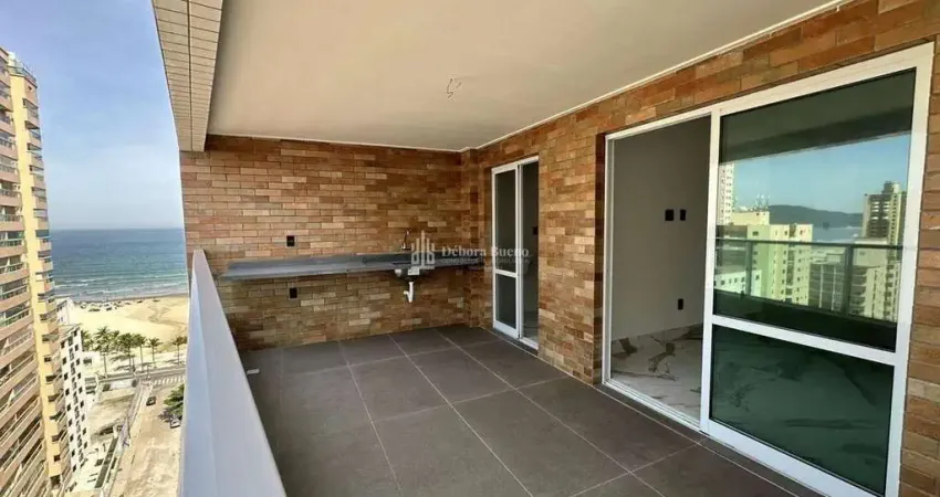 Vista mar ! entrada r$ 71 mil - 2 dormts 1 suíte, c/varanda gourmet, lazer top