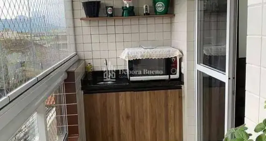 Sacada gourmet, 2 dormitorios 1 suíte, com planejados, lazer