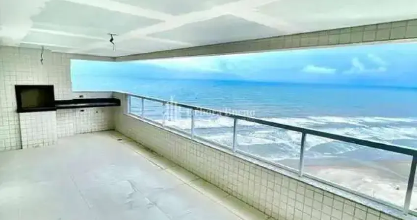 Frente mar alto padrão - r$ 450 mil de entrada, 3 dormts 1suite, 2 vagas, lazer
