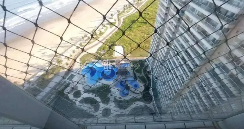 Frente mar, vista livre, planejados, 3 dorm, 1 suíte, 2 vagas, r$ 955 mil