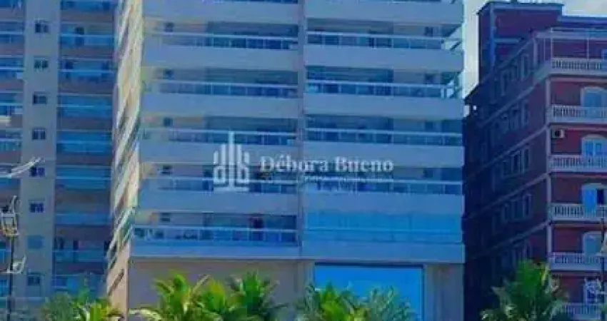 Frente mar r$ 420 mil - 1 suíte, varanda gourmet, planejados, 1 vaga, lazer top