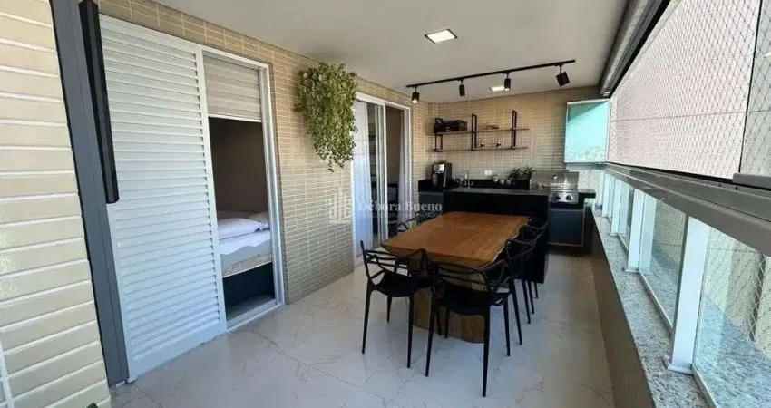 Forte, fino acabamento, 3 dorm, 2 suítes, sacada gourmet, planejados, 2 vagas