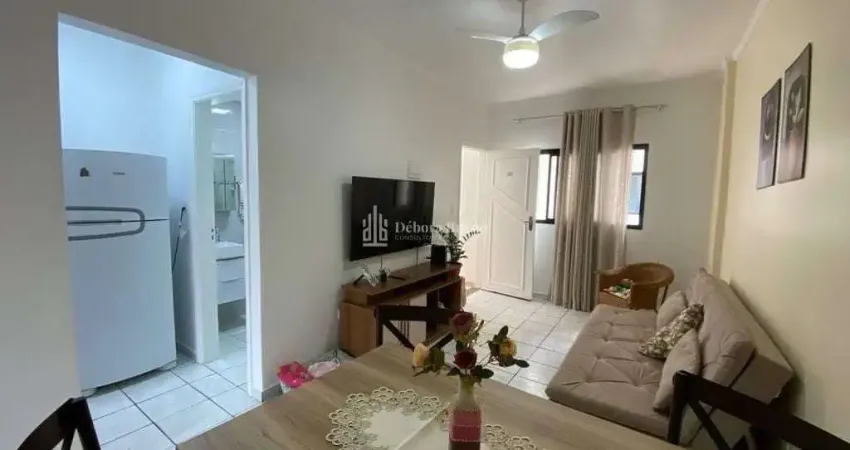 Execelente oportunidade na mirim!50 m² da praiaa,1dorm,piscina,elevador