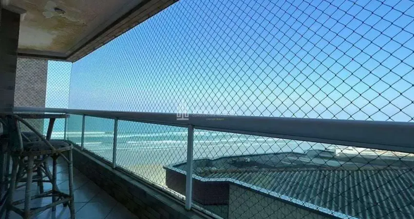 Vista mar !!! apenas r$ 580 mil , pé na areia, 2dorm 1suite 1vaga de garagem !!!