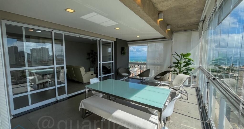 Apartamento à venda na Rua Eduardo Rizk, Enseada, Guarujá