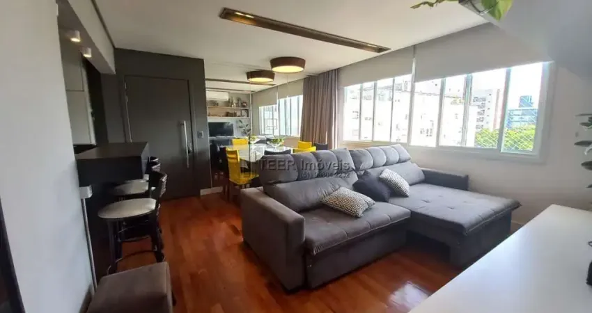 Apartamento Padrão 3 dormitórios suíte MOBILIADO gabinete churrasqueira garagem