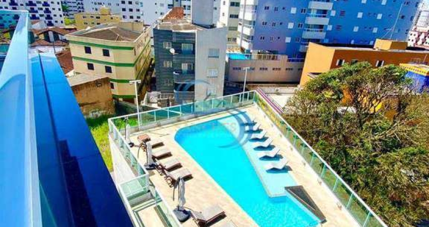 Apartamento com 2 dorms, Caiçara, Praia Grande