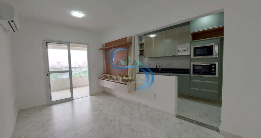 Apartamento com 2 dorms, Mirim, Praia Grande - R$ 485 mil, Cod: 5822