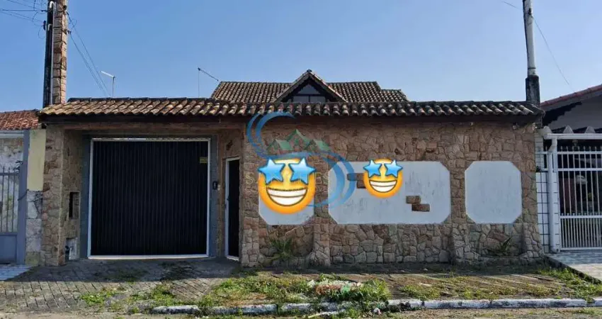Casa com 3 dorms, Real, Praia Grande - R$ 600 mil, Cod: 5966