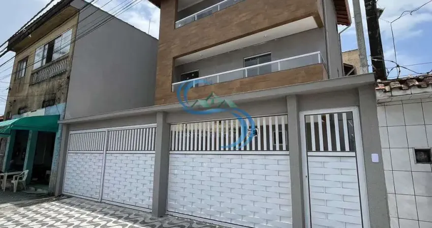 Casa de Condomínio com 2 quartos, Maracanã, Praia Grande - R$ 360 mil, Cod: 6455