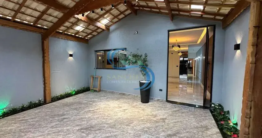 Casa com 3 quartos, Jardim Imperador, Praia Grande