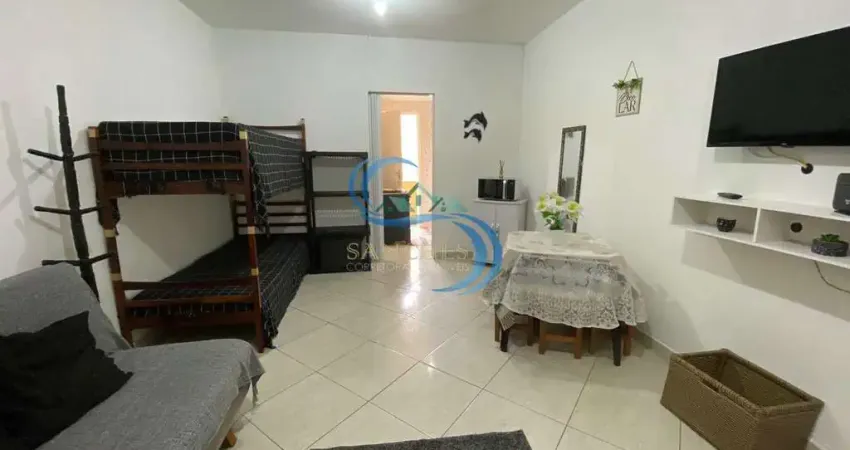 Kitnet com 1 quarto, Caiçara, Praia Grande - R$ 195 mil, Cod: 6835