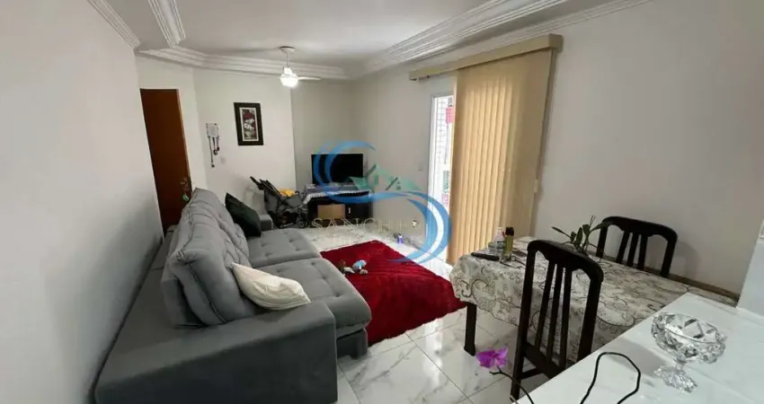 Apartamento com 1 quarto, vila guilhermina, praia grande - r$ 330 mil, cod: 7194