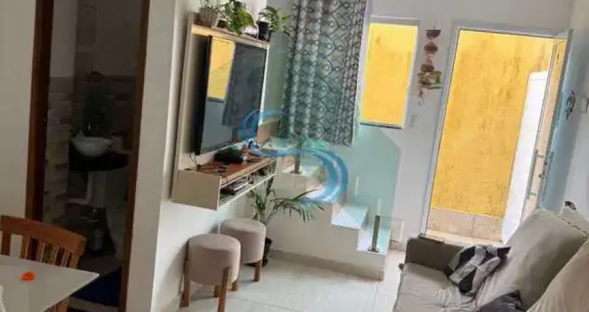 Casa de condomínio com 2 quartos, balneário maracanã, praia grande - r$ 300 mil, cod: 7224