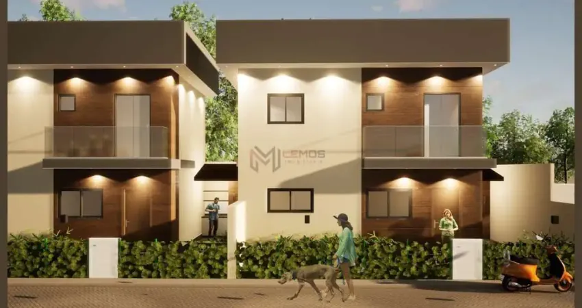 Casas duplex em fase de acabamento no residencial reservas do pré próximo ao centro de campo grande.