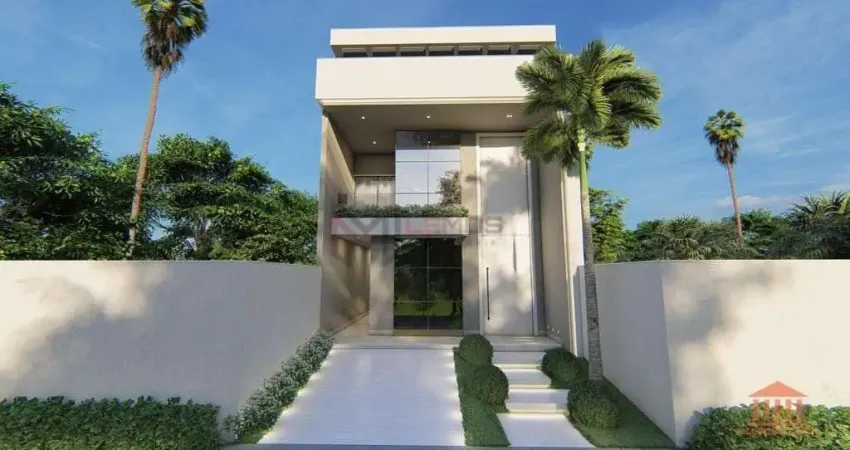 Magnífica casa triplex no condomínio vale das palmeiras - campo grande. aceita financiamento! use seu fgts como entrada!