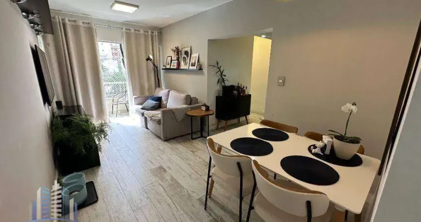 Apartamento com 2 dormitórios à venda, 65 m² por R$ 785.000 - Brooklin - São Paulo/SP