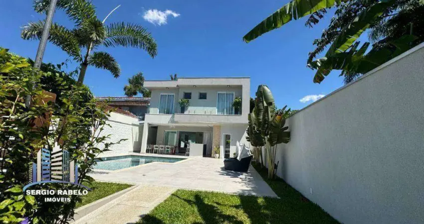 Casa com 4 dormitórios para alugar, 240 m² por R$ 11.100,00/mês - Balneário Praia do Pernambuco - Guarujá/SP