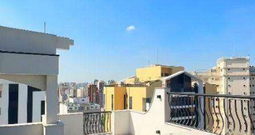 Cobertura com 3 dormitórios à venda, 200 m² por R$ 4.500.000 - Moema - São Paulo/SP