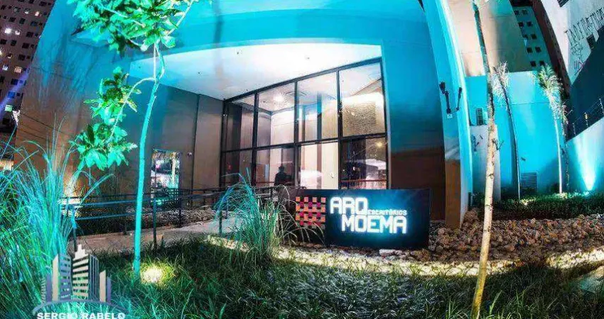 Conjunto para alugar, 46 m² por r$ 6.228/mês - moema - são paulo/sp