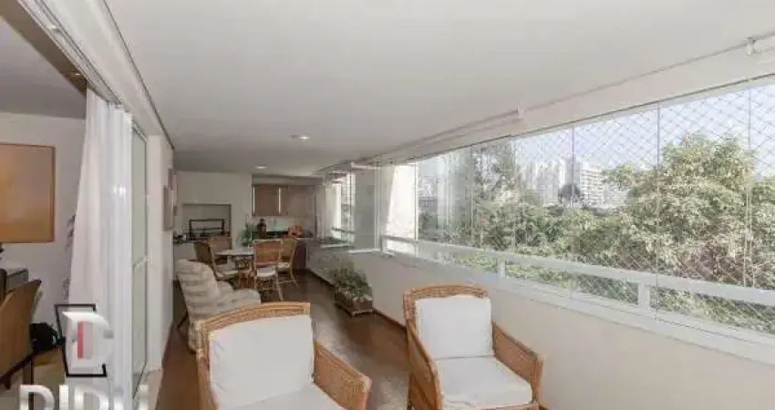 Apartamento de luxo à venda em são paulo, campo belo, com 3 quartos, 206m²