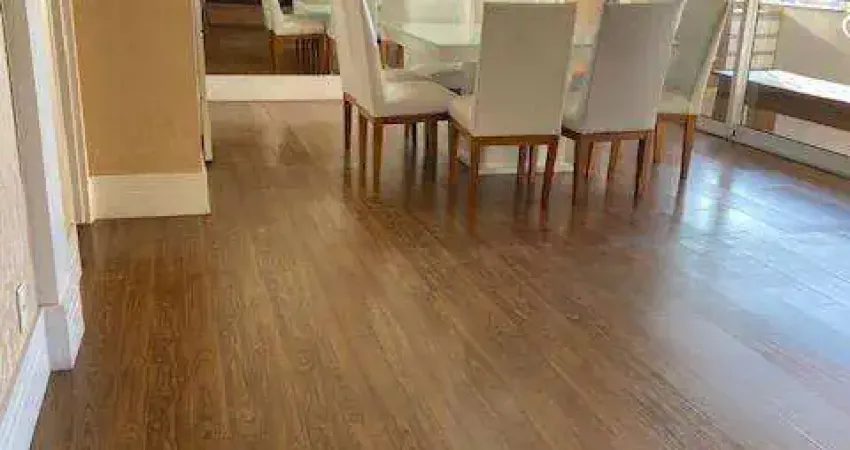 Apartamento para alugar mobiliado com 119 m²  em Santo André, Casa Branca, com 3 suítes, terraço gourmet com churrasqueira e 3 vagas.