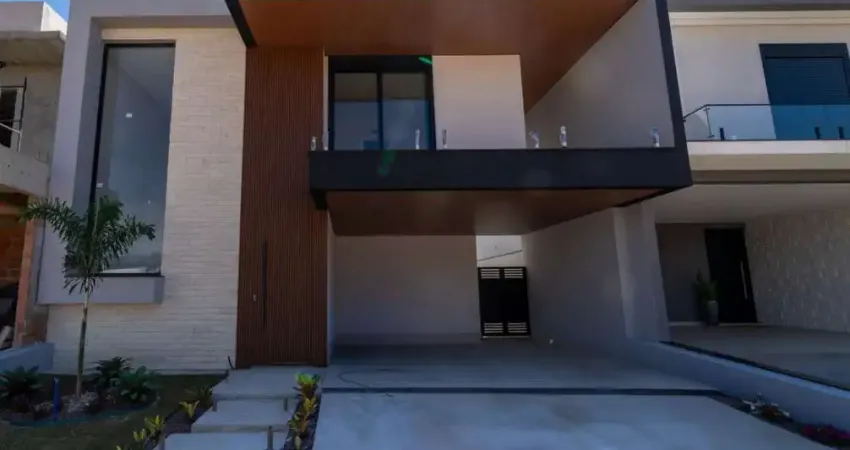 Casa no condomínio Residencial Campos de Medeiros para venda em Jardim Tereza Cristina com 3 quartos, sendo 3 suítes, 279m²
