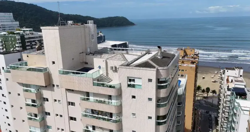 Cobertura para venda em Canto do Forte com 3 quartos, sendo 3 suítes, 225m²
