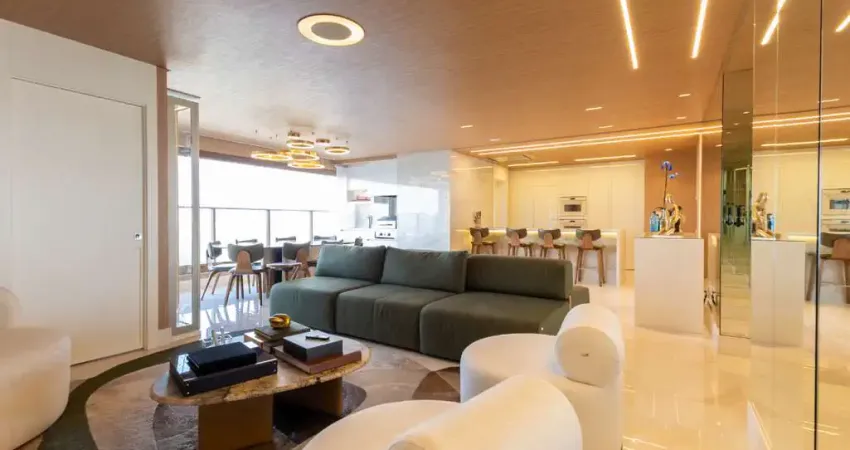 Apartamento tipo para venda em campo belo com 3 quartos, sendo 3 suítes, 147m²