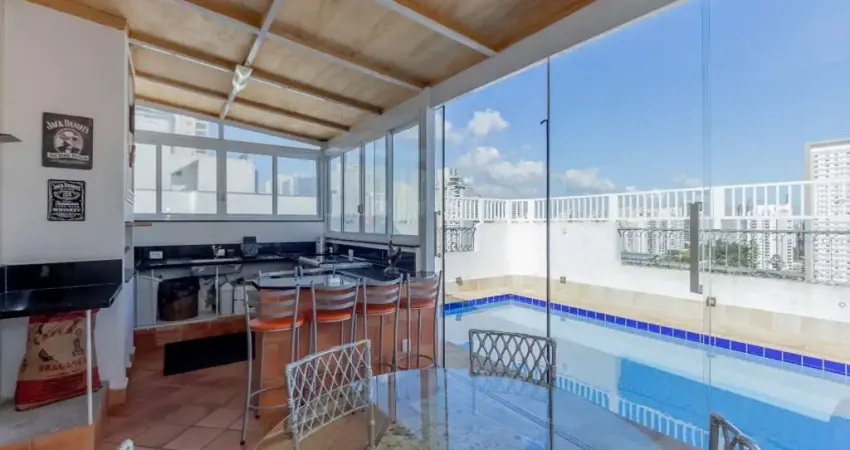 Cobertura para venda em cidade monções com 3 quartos, sendo 1 suíte, 275m²