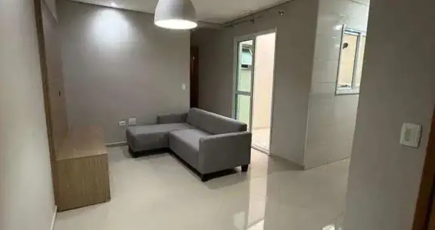 Apartamento tipo sem condomínio para alugar em santo andré na vila eldizia, com 2 dormitórios, 1 suíte, 1 vaga,  semi- mobiliado.