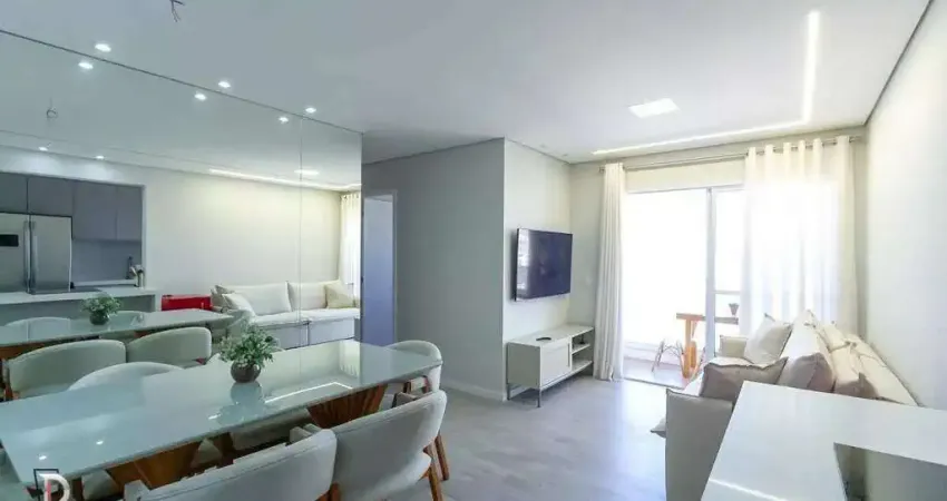 Apartamento à venda em são bernardo do campo, vila gonçalves, com 3 quartos, 1 suíte, 2 vagas, 84m², sacda com churraqueira.