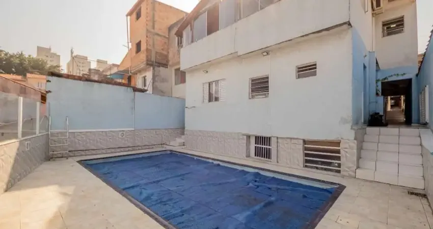 Sobrado para venda em são bernado do campo com 4 quartos, sendo 1 suíte, 283m² 3 vagas, uma bela piscina.