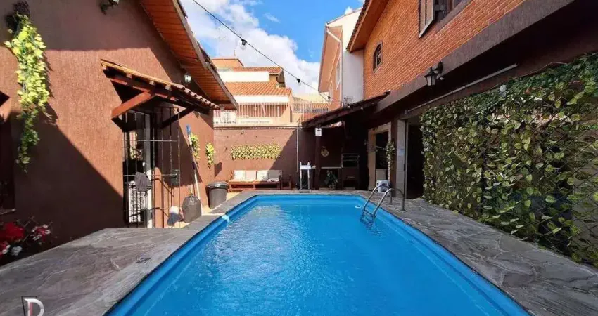 Casa à venda em são paulo, santa teresinha, com 3 quartos, 1 suíte com ar condicionado, 250m², piscina, churraqueira e 4 vagas.