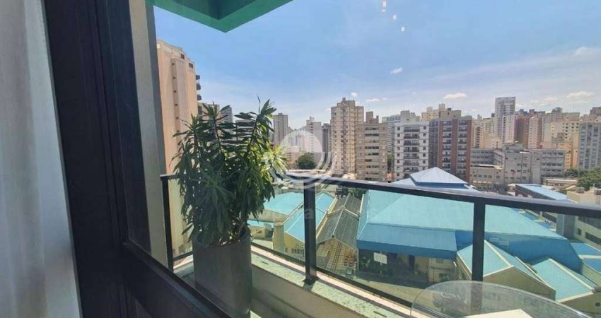 Apartamento com 2 dormitórios à venda, 70 m² por R$ 546.000,00 - Botafogo - Campinas/SP