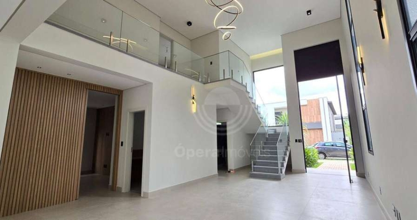 Sobrado Alto Padrão em condomínio com 4 suítes à venda, 340 m² por R$ 3.400.000 - Loteamento Residencial Arborais - Campinas/SP