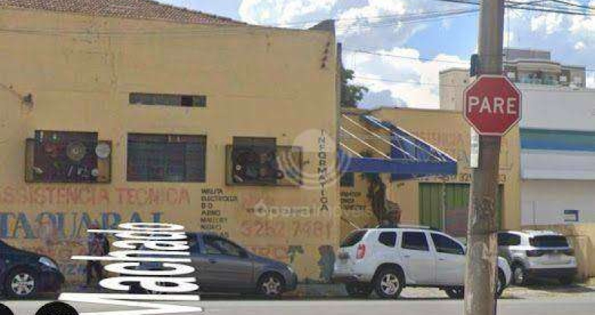 Terreno de Rua com 555m2 à Venda ou Locação no bairro Taquaral em Campinas.