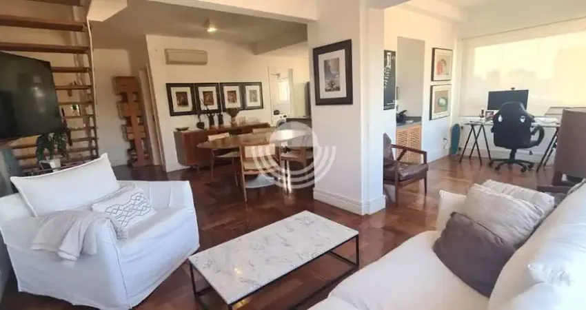 Apartamento duplex alto padrão com 2 suítes, 115 m² - venda por r$ 1.249.000 ou aluguel por r$ 8.434/mês - cambuí - campinas/sp